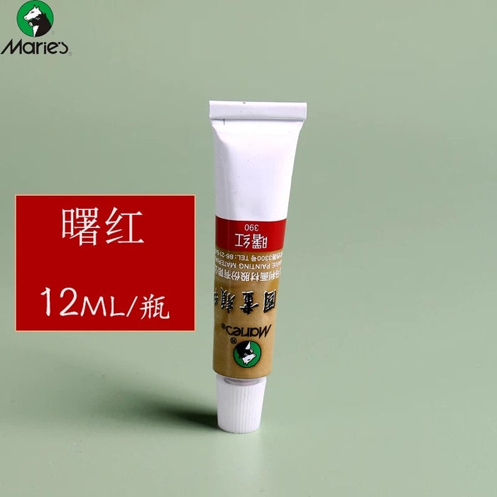 Marie‘s Chinese Painting Color - #390 12ml 马利牌 国画颜料 曙红 单支 12ml