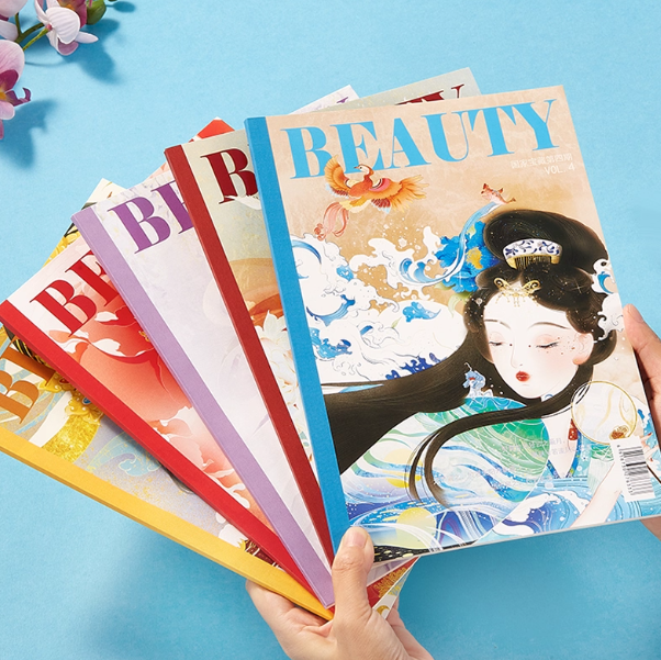 COMIX National Treasure Beauty Series Notebook - B5 齐心国家宝藏美人B5装订本
