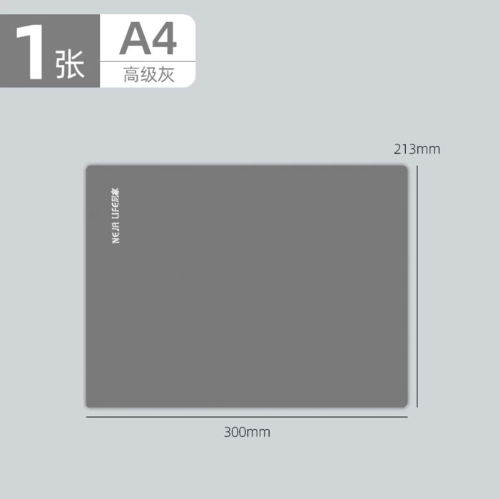Soft Backing Plate Advanced Grey A4柔软书写垫板 练字垫 高级灰 A4