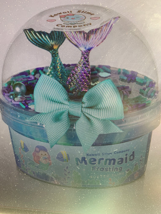 mermaid frosting butter slime