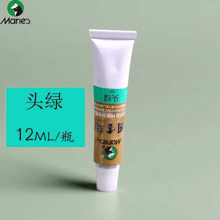 Marie‘s Chinese Painting Color - #591 12ml 马利牌 国画颜料 头绿 单支 12ml