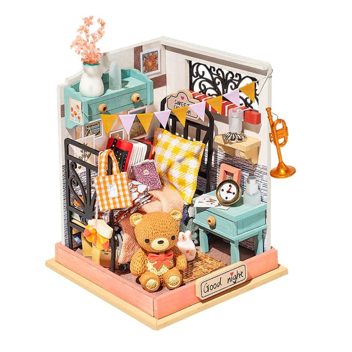 ROLIFE Sweet Dream DS016 3D Wooden Puzzle 若来DIY手工拼装模型 DS016 酣梦卧室