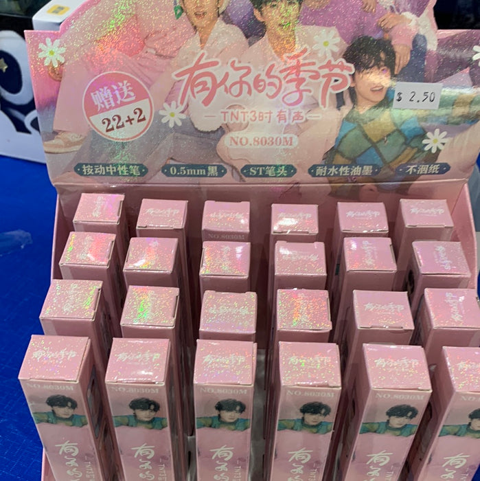 GEL INK PEN BLIND BOX 有你的季节盲盒笔