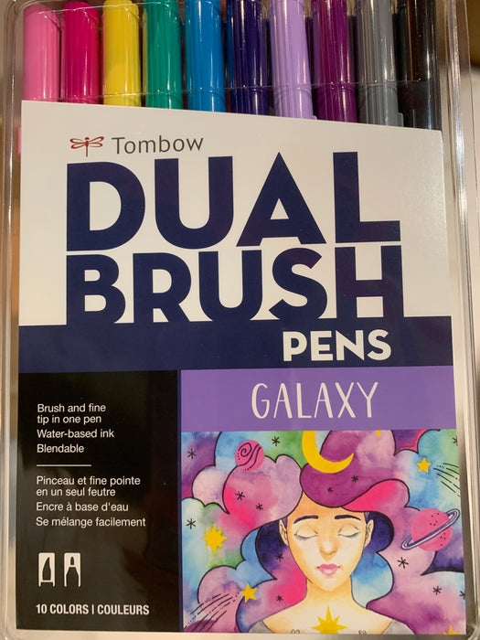 Dual Brush 10-Pen Set - Galaxy