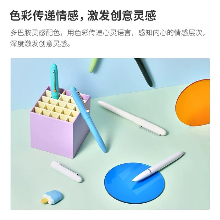 KACO Retro Classical Fountain PEN EF Black 锐途钢笔 复古包尖 黑色