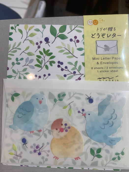 Mini letter set for you bird