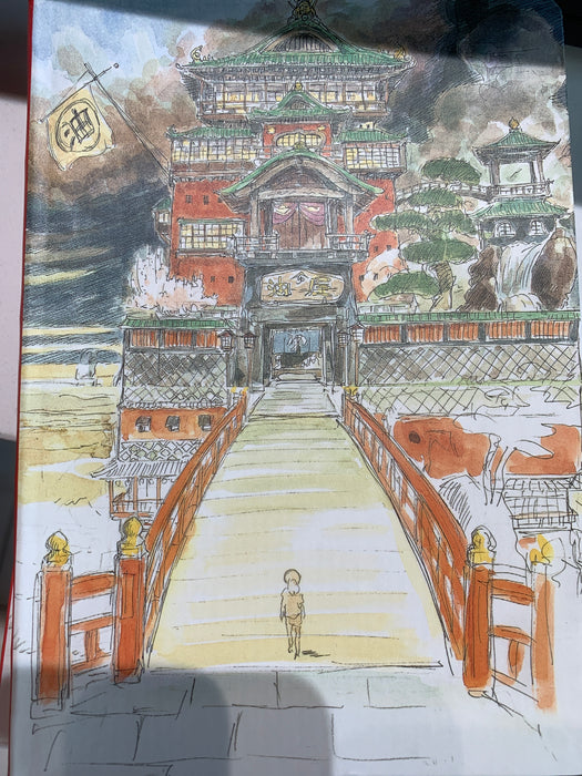 studio ghibli spirited away journal
