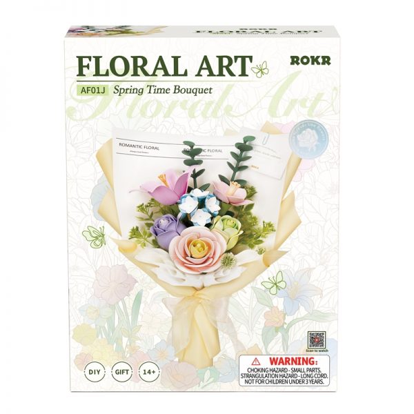 ROKR Spring Time Bouquet AF01J 若客DIY手工拼装模型 春日花束