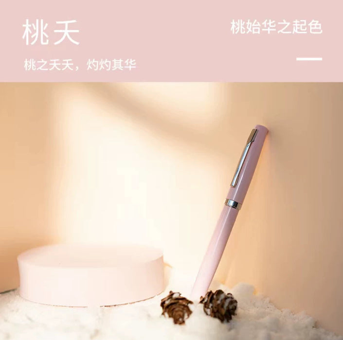 Hooded Nib Fountain Pen 练字专用美工笔 暗尖 弯度随机 桃夭