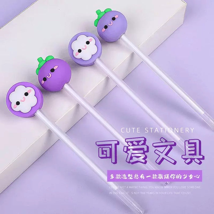 Mangosteen‌ Style Gel Ink Pen 可爱山竹中性笔