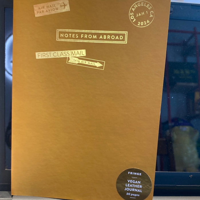 Notes From Abroad Journal记事本