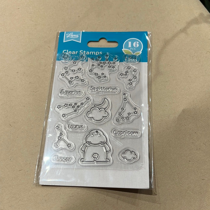 PAPUS Clear Stamps 透明图章 小熊星座