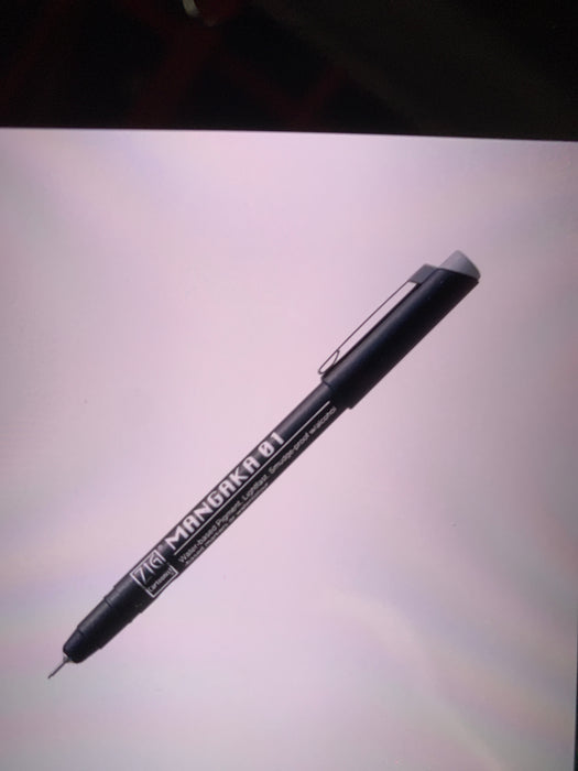 kuretake zigmangaka cartoonist fineline pen black