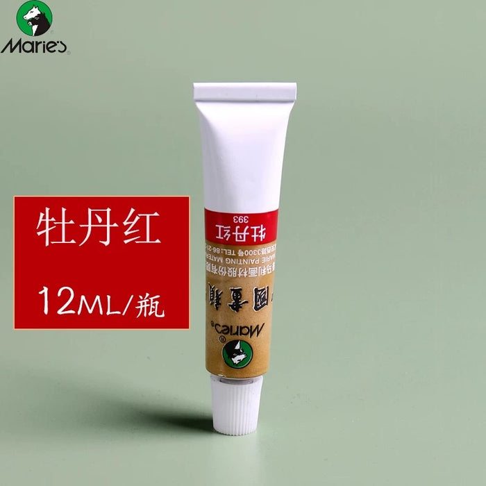 Marie‘s Chinese Painting Color - #393 12ml 马利牌 国画颜料 牡丹红 单支 12ml
