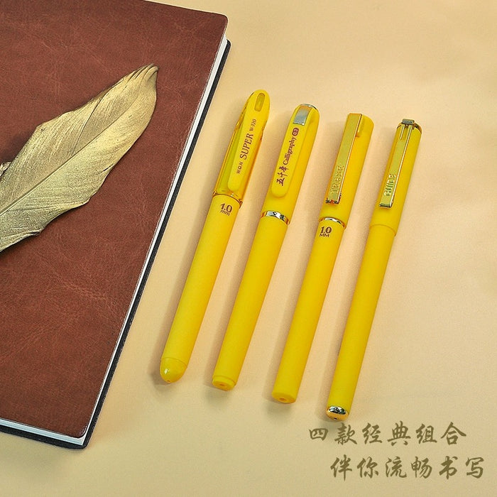 WQN W-320 GEL PEN 五千年练字笔 雀丝黄