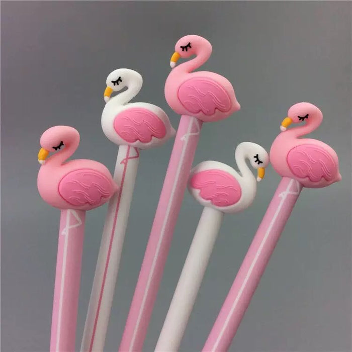 Flamingo-shaped Gel Ink Pen 火烈鸟中性笔