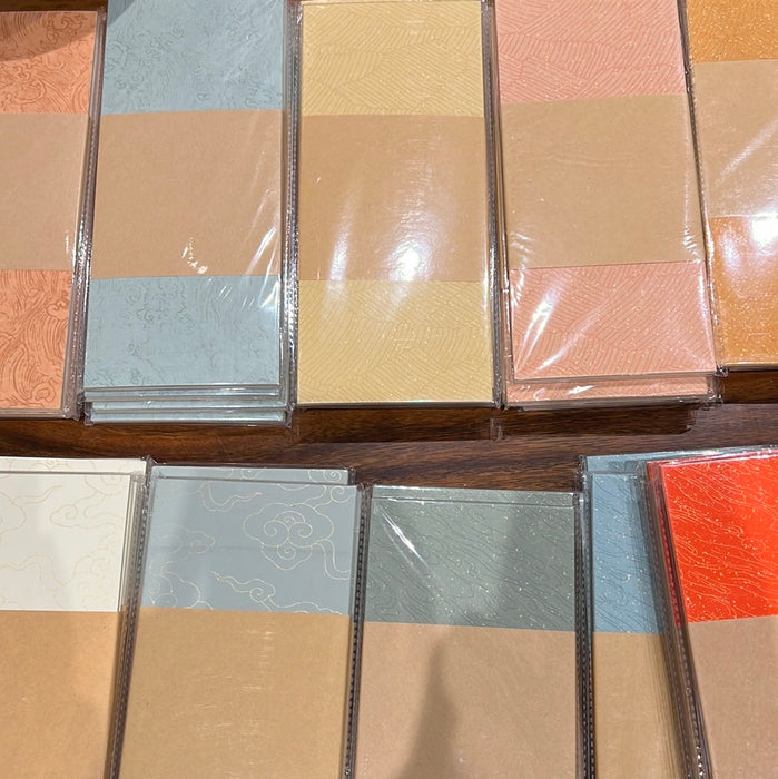 ‌Ichigen-gami Style Xuan Paper soft cardstock一笔笺宣纸软卡 颜色随机