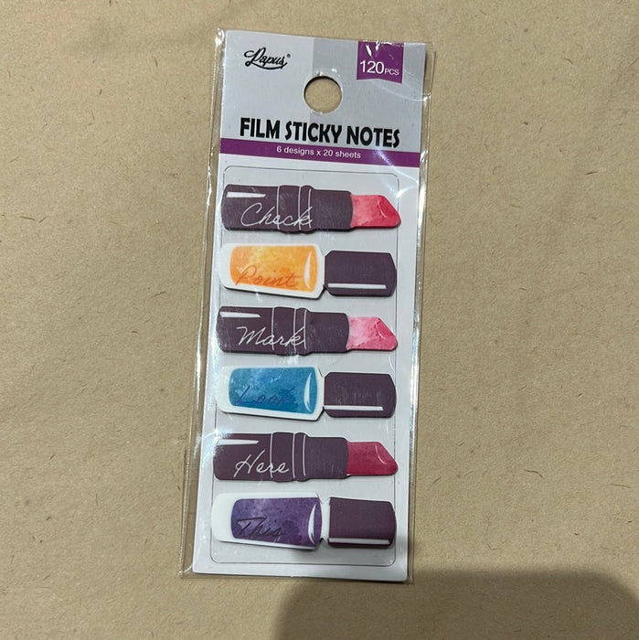 PAPUS Film Sticky Notes 口红&指甲油主题便利贴