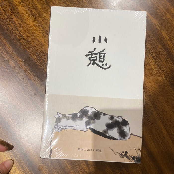 Chinese Calligraphy & Painting Notebook小憩 中国书法绘画 潘天寿书画笔记本