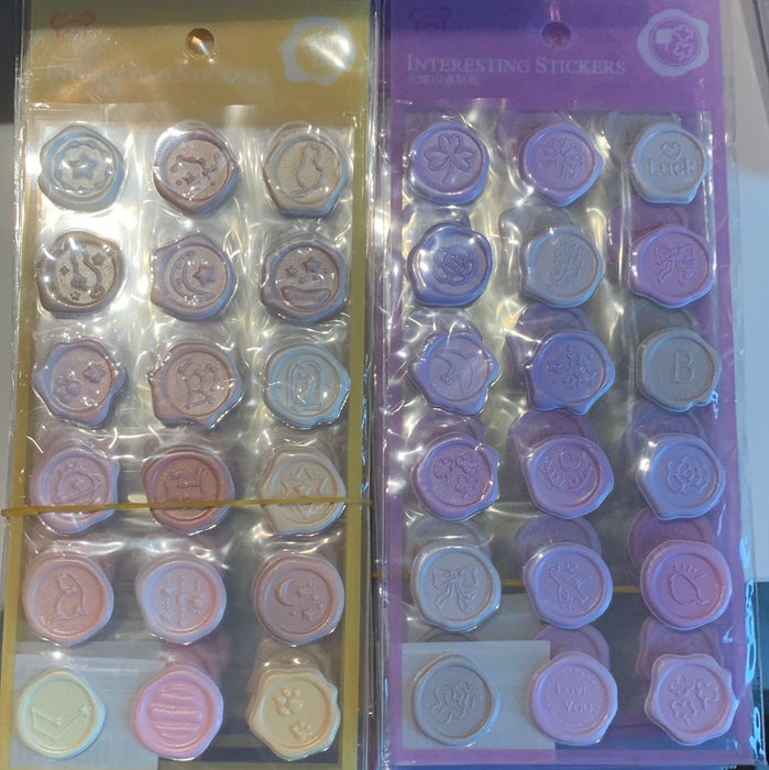 WAX SEAL STICKER 火漆印章贴纸