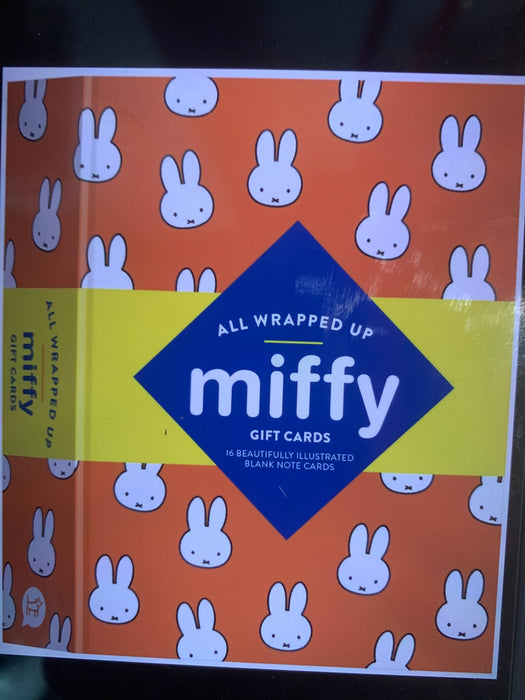 all wrapped up miffy blank note cards