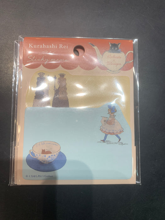 rei kurahashi sticky memo pad