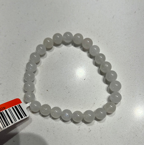 蓝月光石小圆珠单圈手串