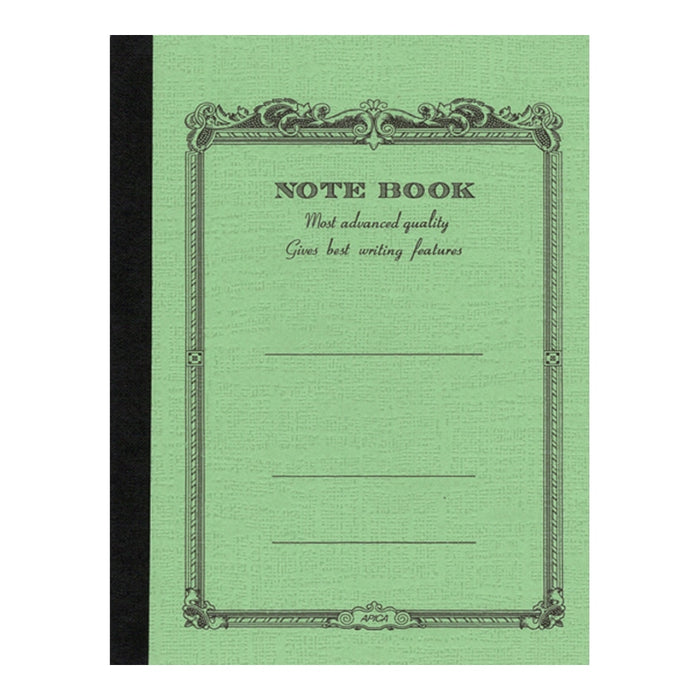Apica CD Notebook - A6 Green Lined 日本APICA CD笔记本 绿色 A6横格