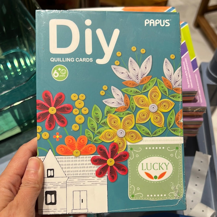 PAPUS DIY Quiling Cards 趣味衍纸套装 盆花