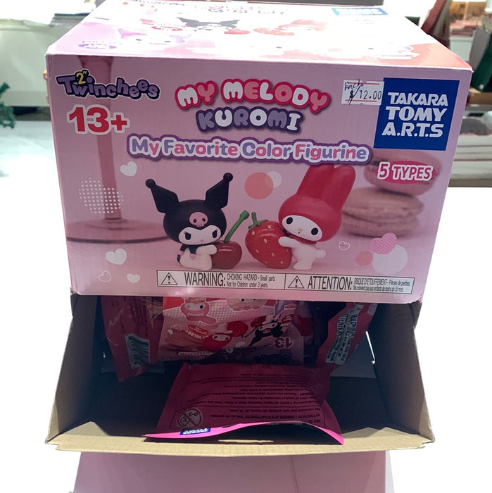 My Melody™ Kuromi™ My Favorite Color Figurine Blind Bag - Styles May Vary三丽鸥美乐蒂库洛米 我最爱的颜色 摆件盲盒