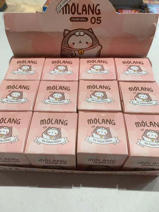 molang lazy cat blind box