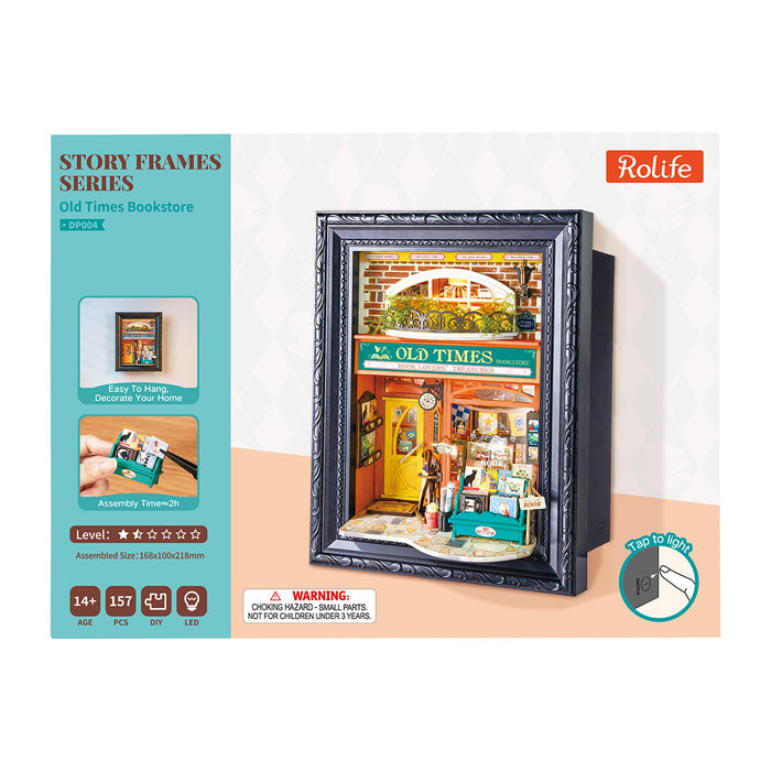 Rolife Old Times Bookstore 3D Wooden Puzzle DP004 若来3D立体拼图 书旅时光