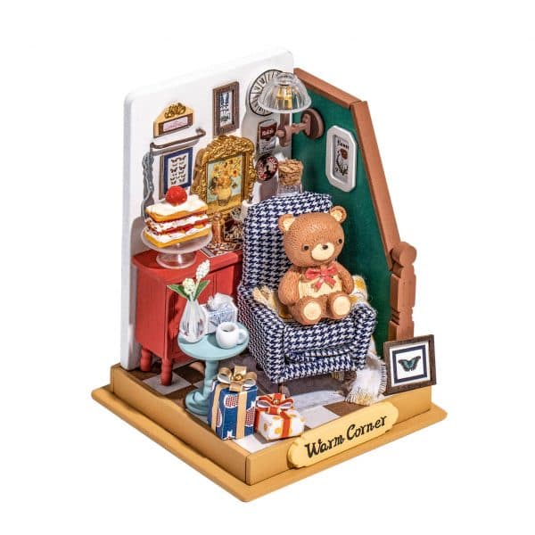 ROLIFE Holiday Living Room DS028 3D Wooden Puzzle 若来DIY手工拼装模型 DS028 假日客厅
