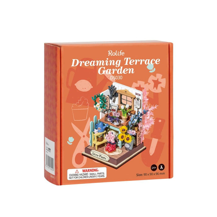 ROLIFE Dreaming Terrace Garden DS030 若来DIY手工拼装模型 绘梦花房