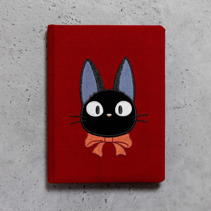 Studio Ghibli Kiki`s Delivery Service: Jiji Plush Journal 吉卜力工作室《魔女宅急便》吉吉毛绒记事本