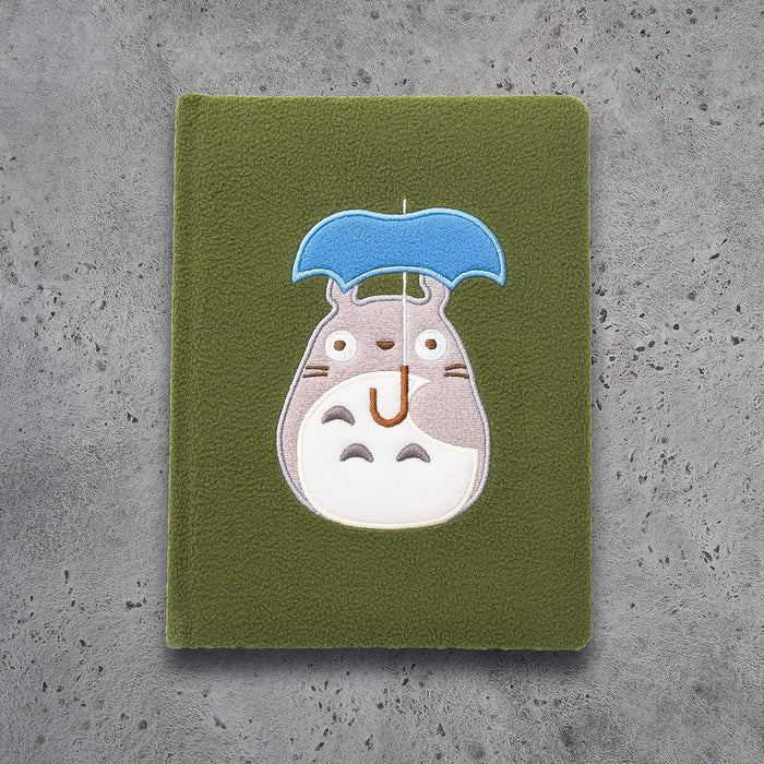 Studio Ghibli My Neighbor Totoro: Totoro Plush Journal 吉卜力工作室《龙猫》毛绒封面记事本