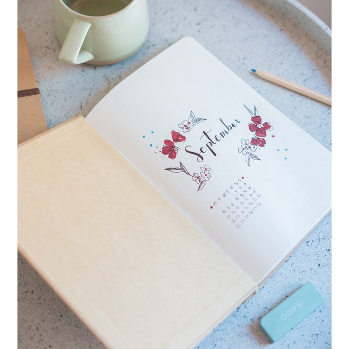 FRIDA KAHLO ECOFRIENDLY HARDCOVER A5 NOTEBOOK 弗里达・卡罗 环保款硬壳 A5 笔记本