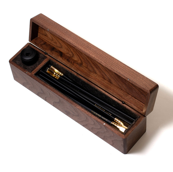 Blackwing Walnut Gift Set - Mixed 黑翼胡桃木文具礼盒 混合装