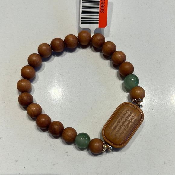 老山檀设计款单圈手串