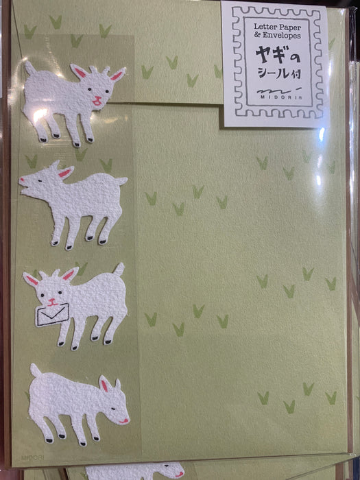 Letter set goat