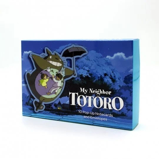 Studio Ghibli My Neighbor Totoro Pop-Up Notecards 吉卜力工作室《龙猫》立体便签卡