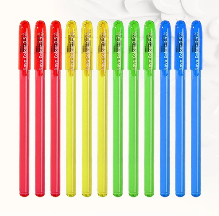 WQN Oil Base Pen 0.5mm Blue五千年圆珠笔W-533 0.5蓝色