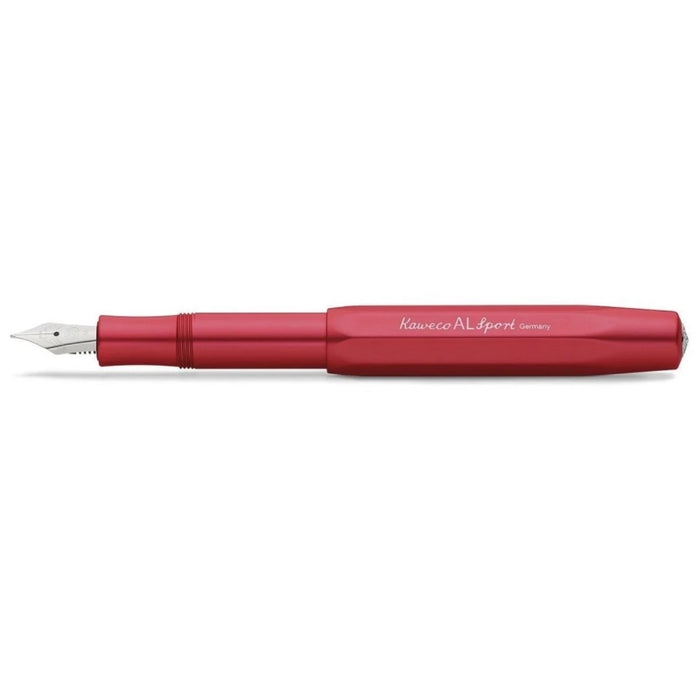 KAWECO AL SPORT RED FOUNTAIN PEN EF 10001561 卡维克铝制AL系列钢笔 红