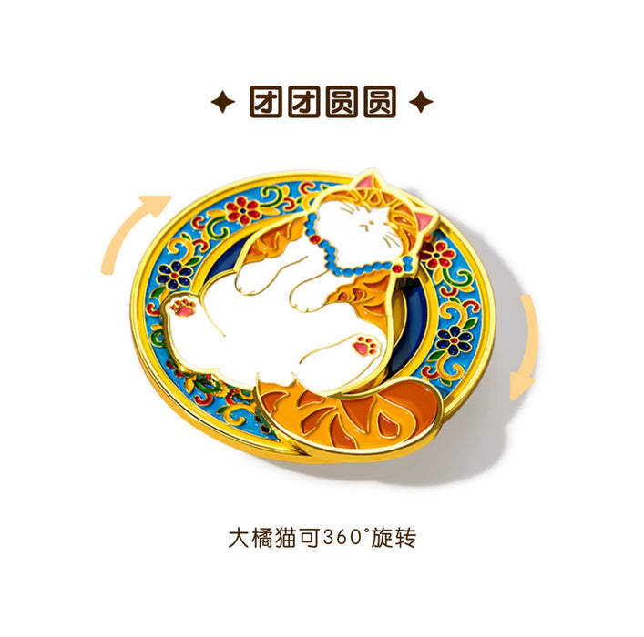 Gifts from the Palace Museum:Decorative Fridge Magnet故宫文创 宫猫盒盒美美冰箱贴 团团圆圆