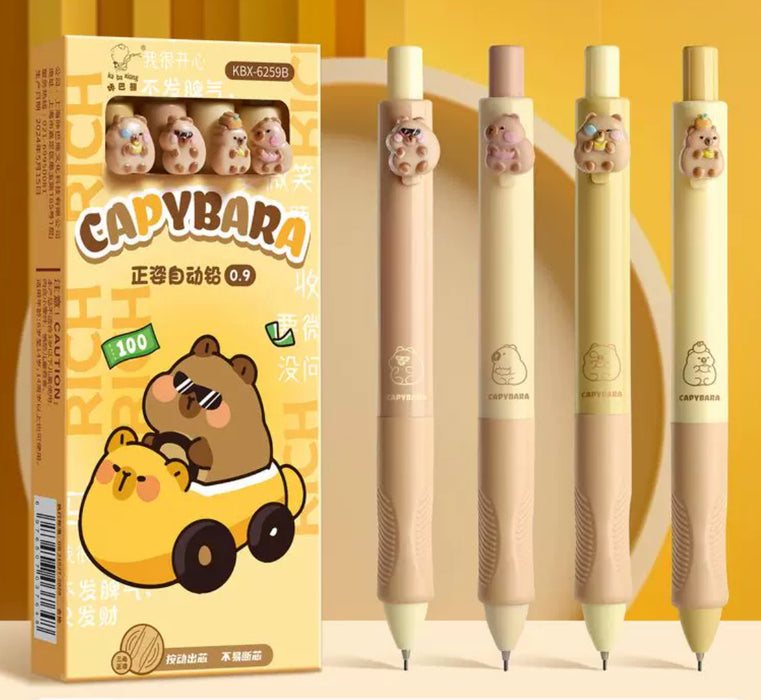 Mechanical Pencil 0.9mm Capybara 0.9mm自动铅笔 笔杆随机
