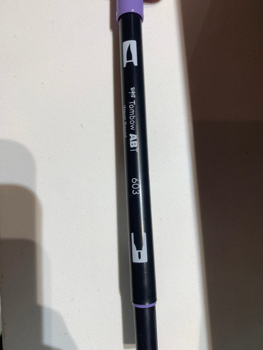 Tombow ABT 603 Dual Brush Pen - Periwinkle