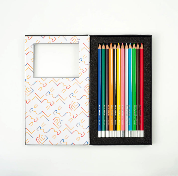 Blackwing Colors (Set of 12) 黑翼彩色铅笔套装 12色