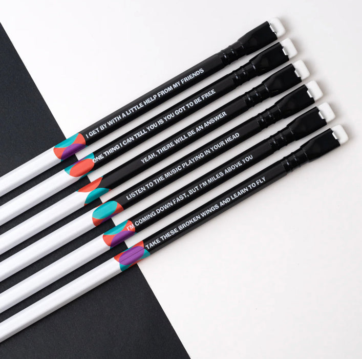 Blackwing Volume 192 - The Lennon & Mccartney Pencil (Set of 12) 黑翼Volume 192限定铅笔套装（12支）约翰·列侬和保罗·麦卡特尼