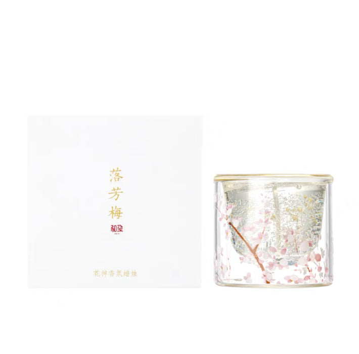 故宫文创 花神果冻蜡香薰蜡烛礼盒 颜色随机