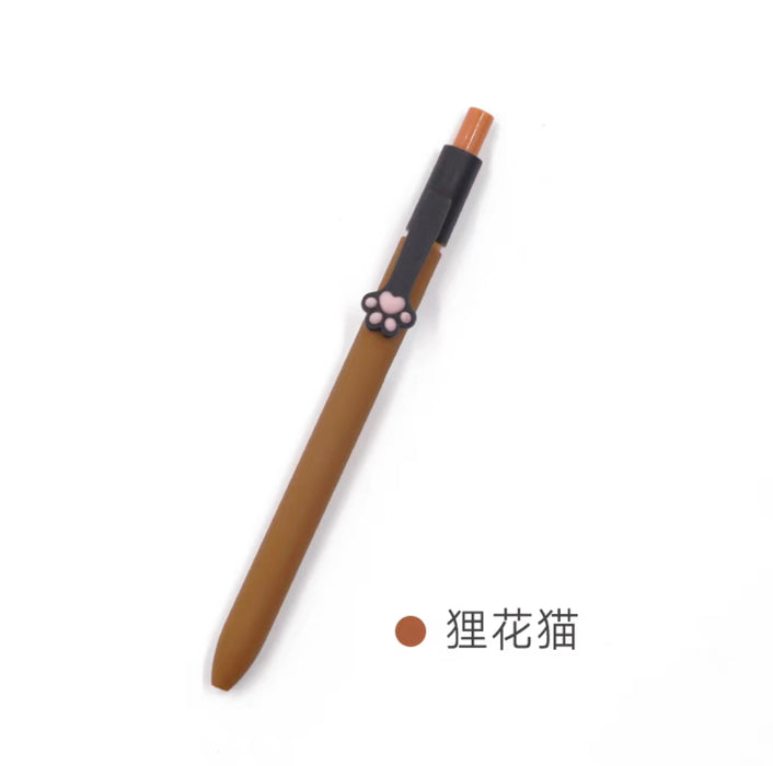 ZENNYTH Cat Paw Gel Ink Pen - 0.5mm Black Ink 赞仕猫爪造型中性笔 0.5mm黑色